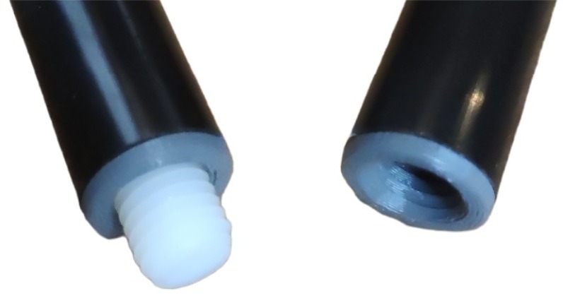 detail Deamons sklopná tyčová bójka 05 s RS LED diodou, sensorem a vypínačem