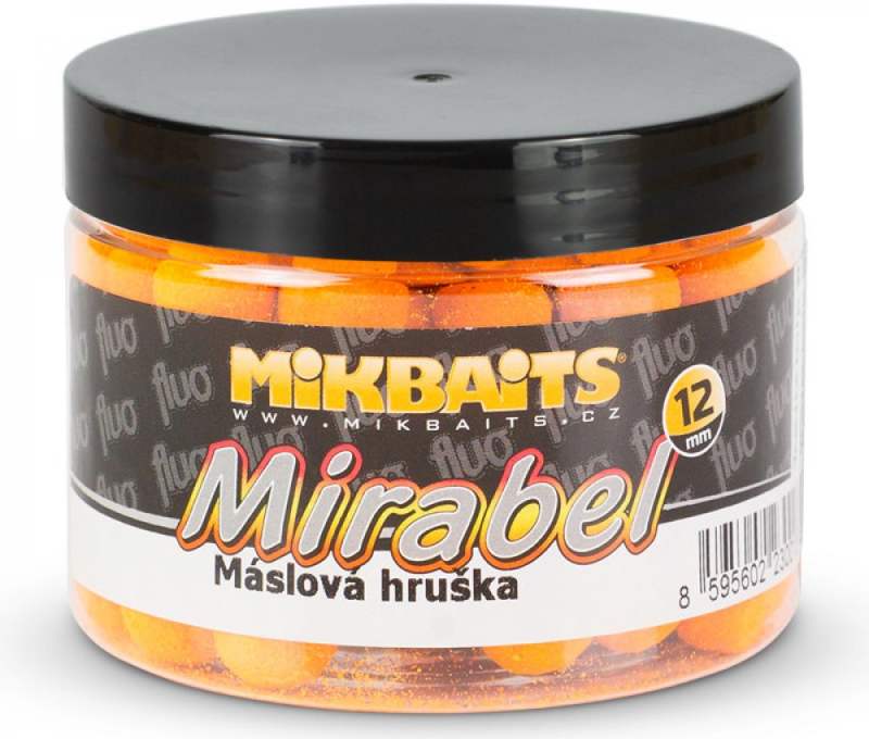detail Mik boilie Mirabel Fluo150ml/12mm