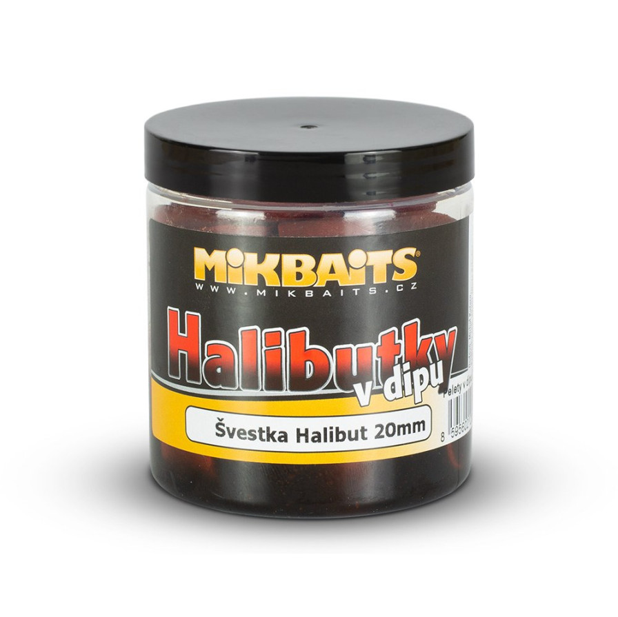 detail Mikbaits Halibutky v dipu 250ml/20mm