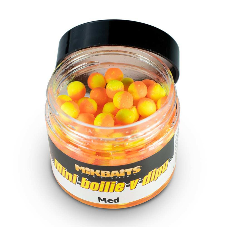 detail Mikbaits mini boilie v dipu 50ml