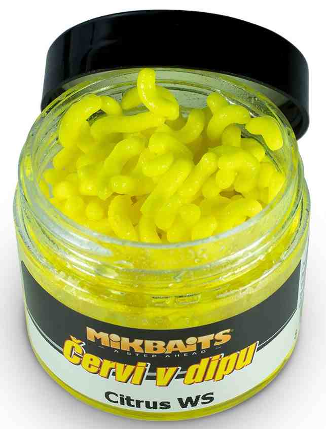 detail Mikbaits červi v dipu 50ml