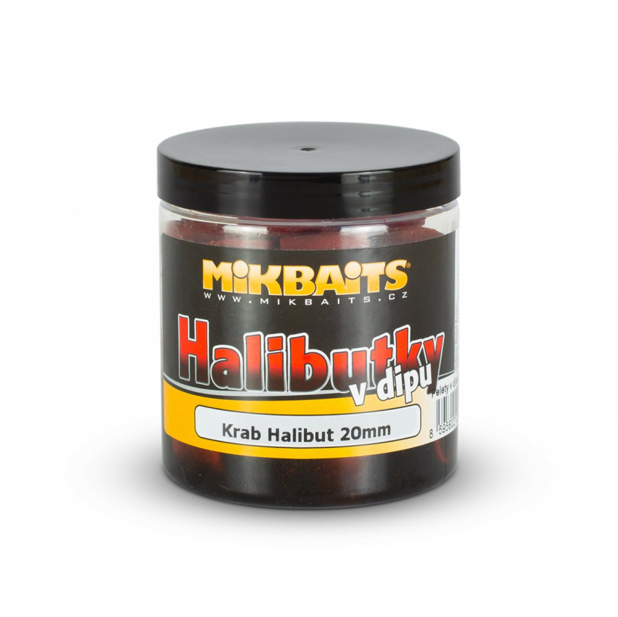detail Mikbaits Halibutky v dipu 250ml/20mm