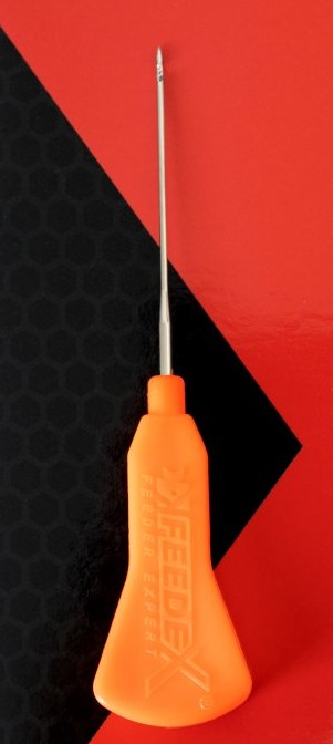 detail FE Feeder Fine jehla bez zobáčku oranžová