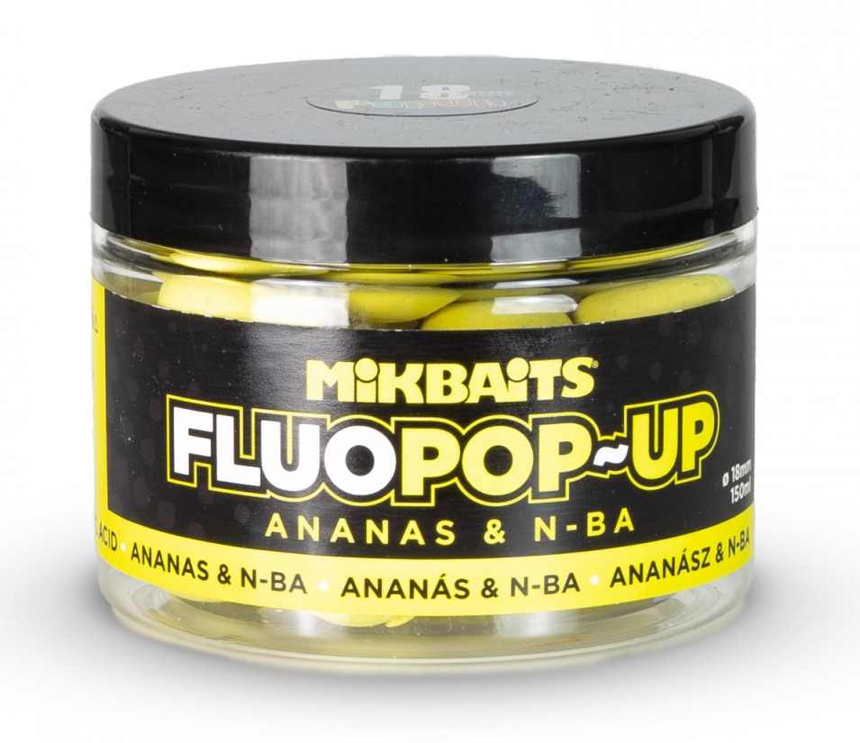 detail Mik plovoucí fluo boilie 150ml/18mm