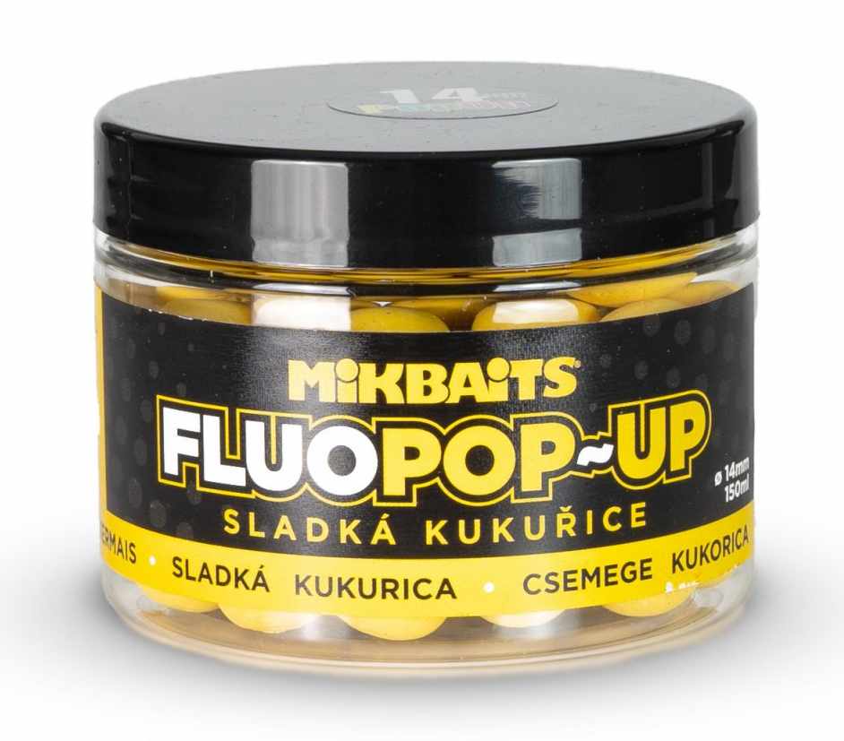 detail Mik plovoucí fluo boilie 150ml/14mm