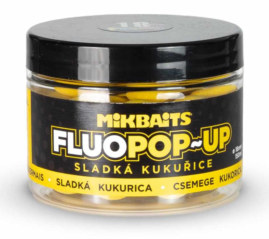 detail Mik plovoucí fluo boilie 150ml/18mm