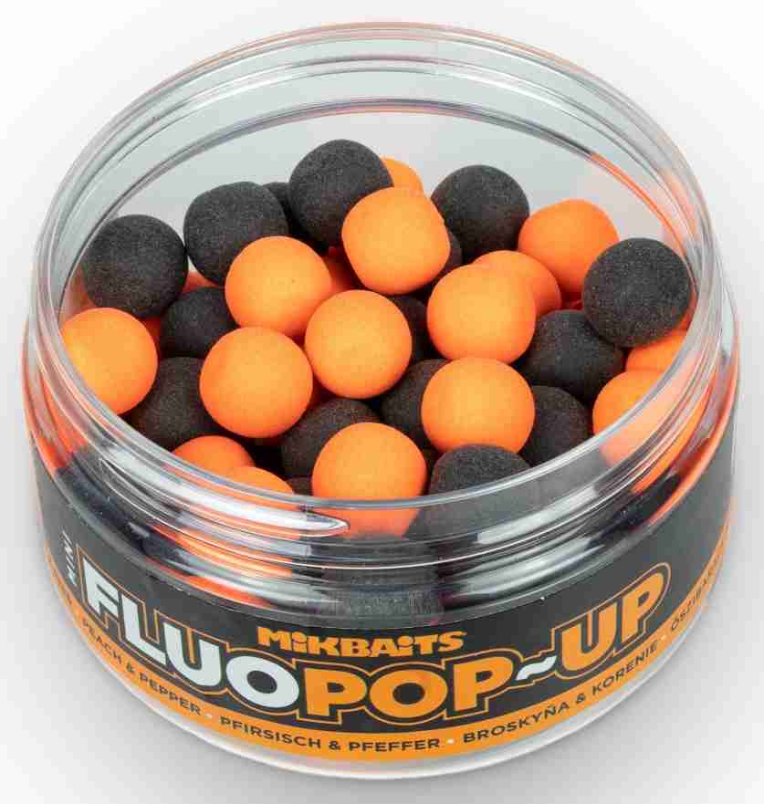 detail Mik Mini plovoucí fluo boilie 100ml - 10mm