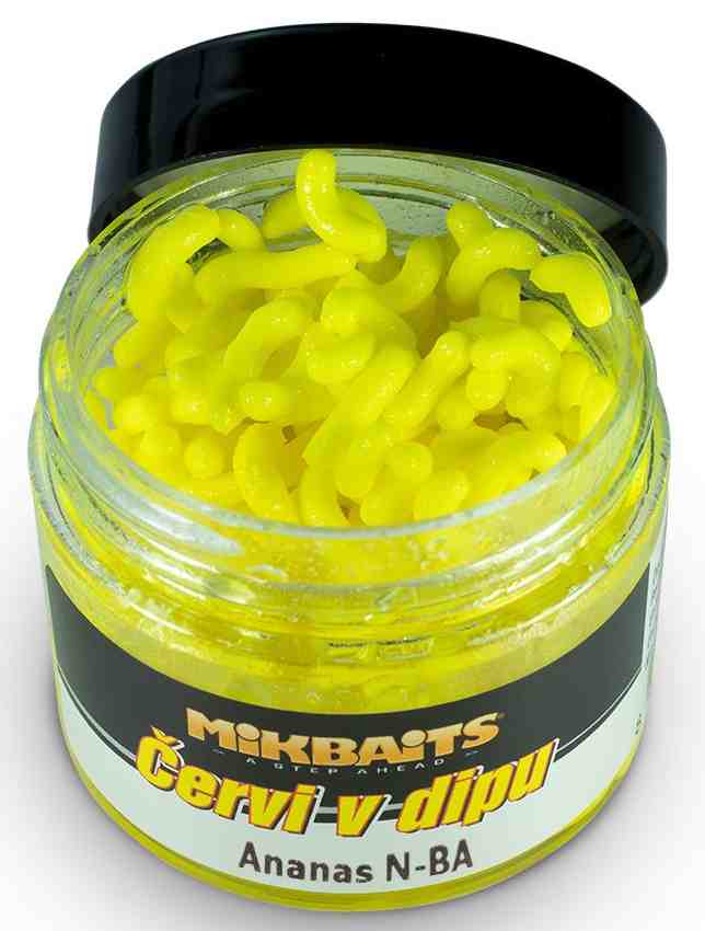 detail Mikbaits červi v dipu 50ml