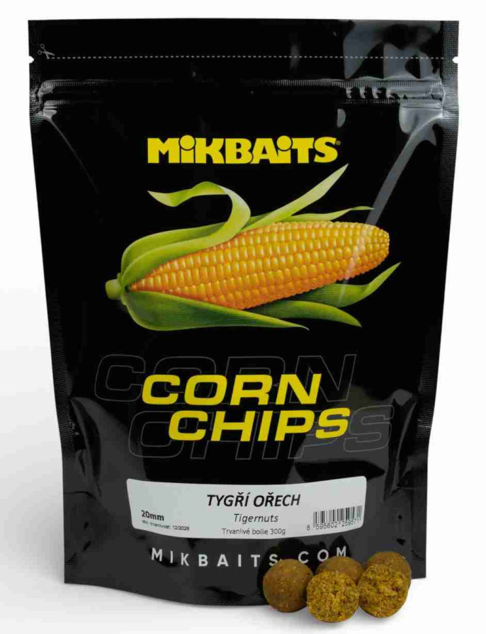 detail Mikbaits Corn Chips boilie 300g - 20mm