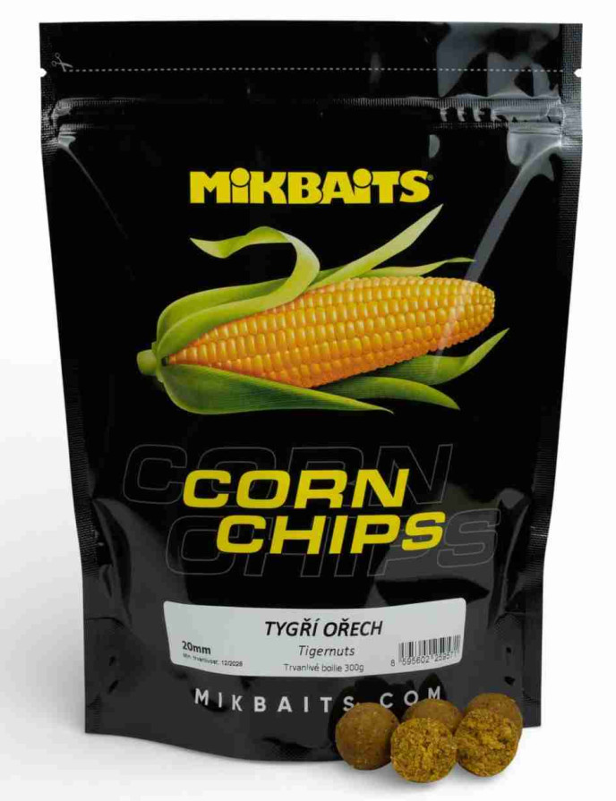 detail Mikbaits Corn Chips boilie 300g - 24mm