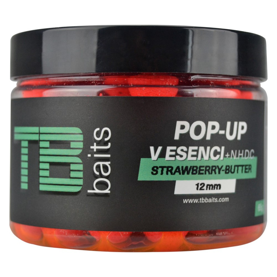 detail TB Baits plovoucí boilie Pop Up 12mm/65g