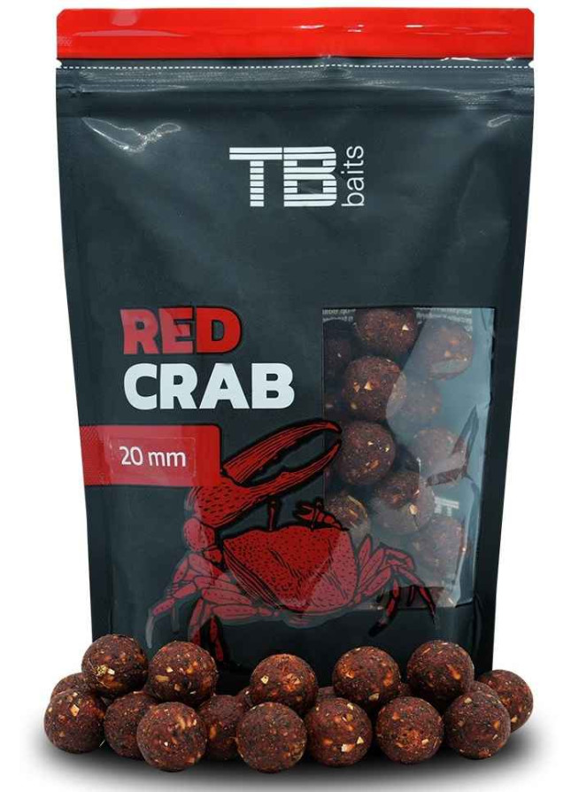 detail TB Baits boilie GLM Squid Strawberry 250g