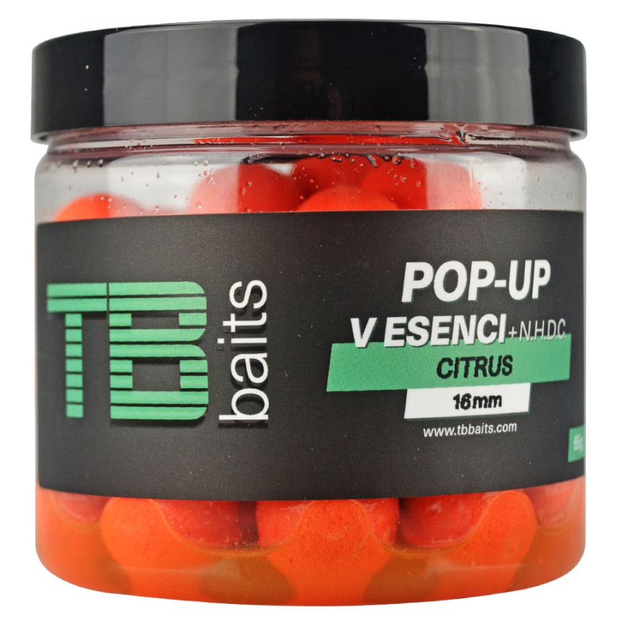 detail TB Baits plovoucí boilie Pop Up 16mm/65g