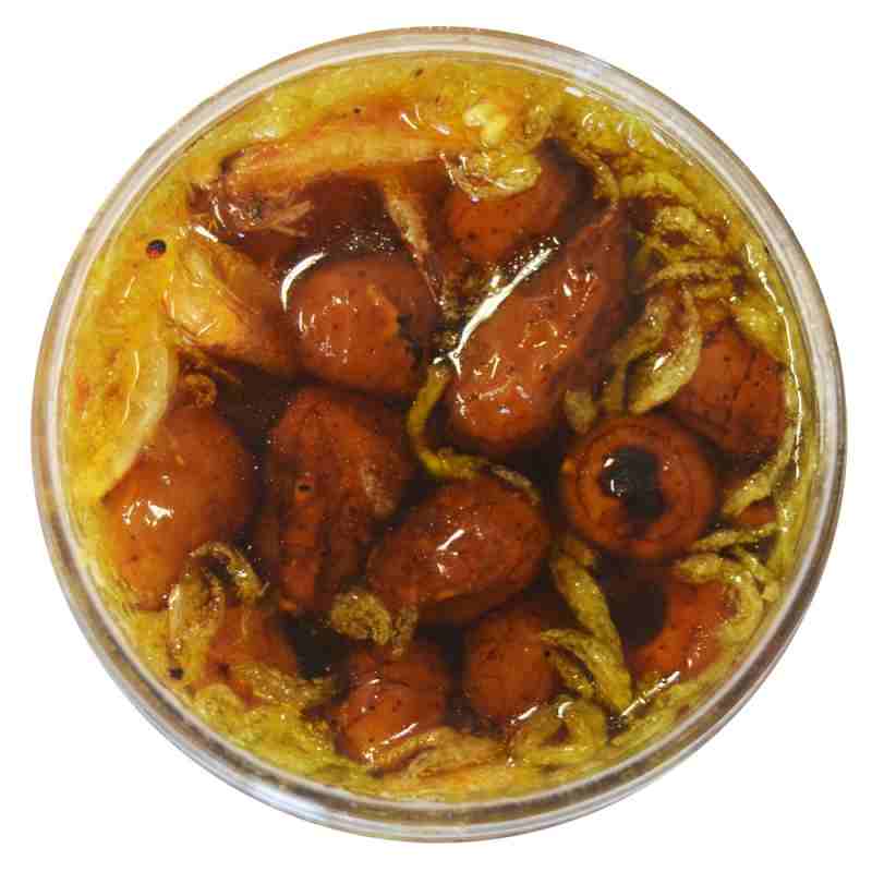 detail TB Baits nakládaný Tygří Ořech XXL + Kreveta (Seafood) 150ml