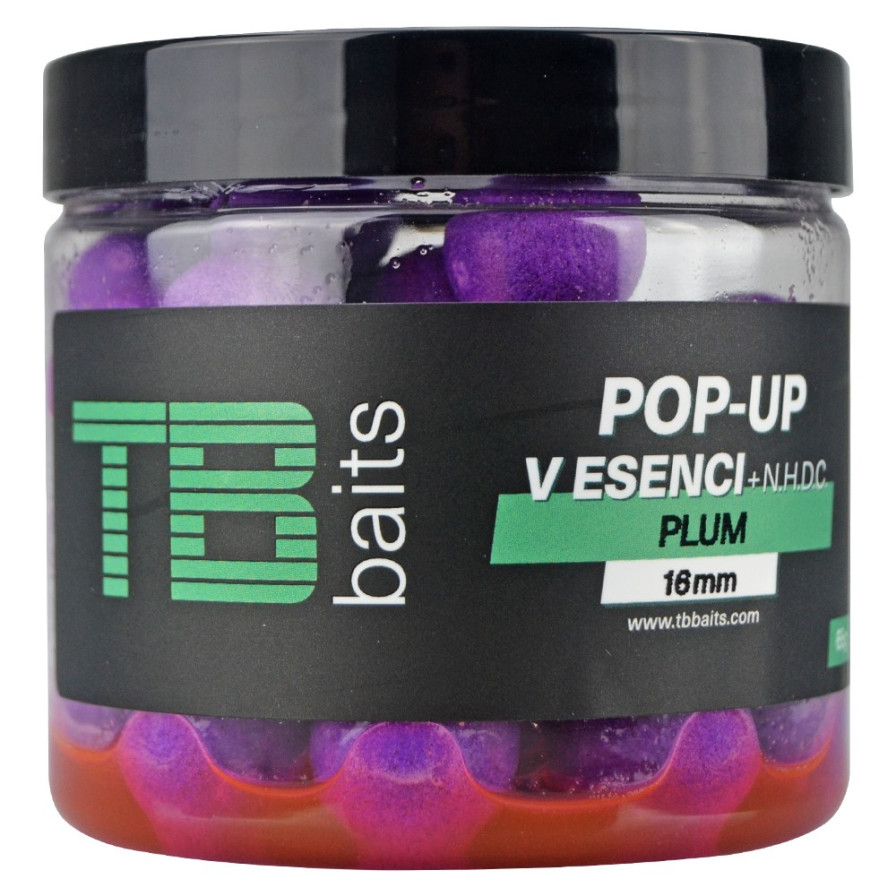 detail TB Baits plovoucí boilie Pop Up 12mm/65g