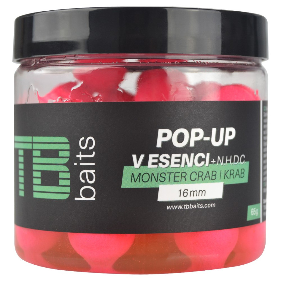 detail TB Baits plovoucí boilie Pop Up 16mm/65g