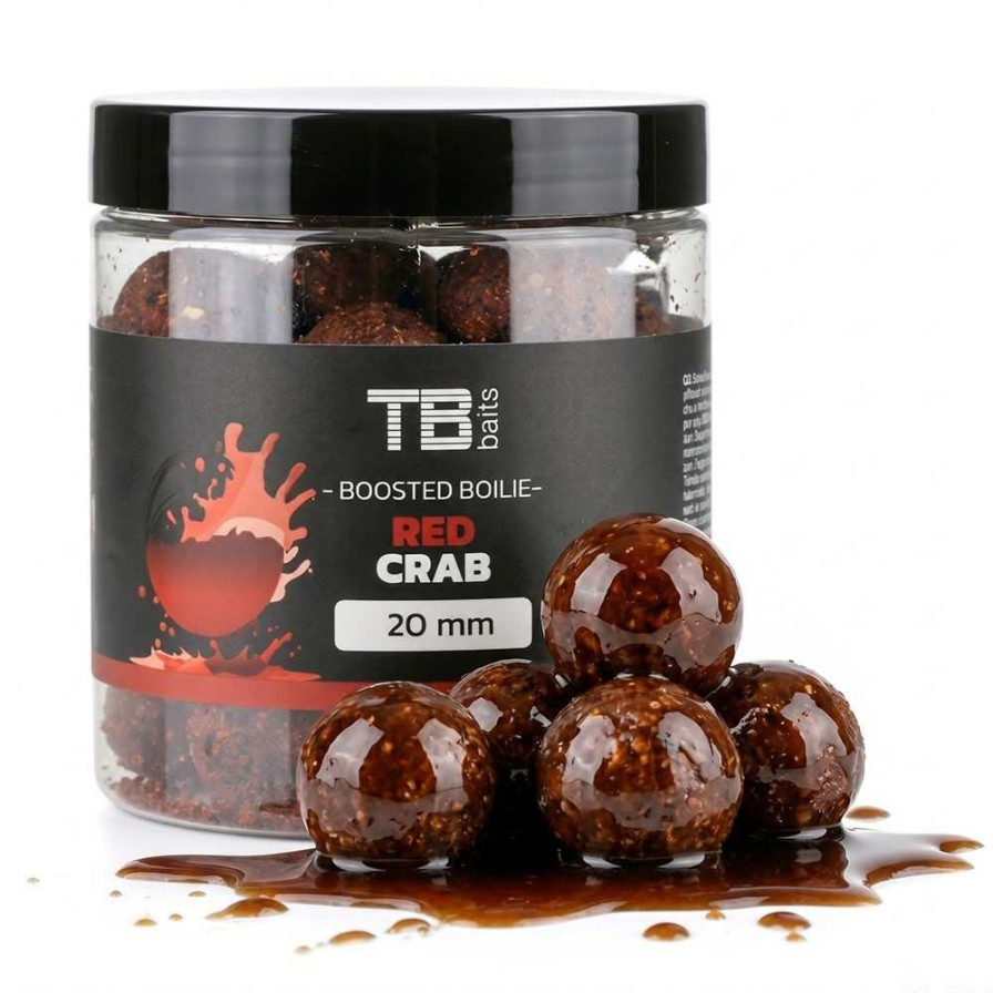 detail TB Baits boosterované boilie Red Crab 120g
