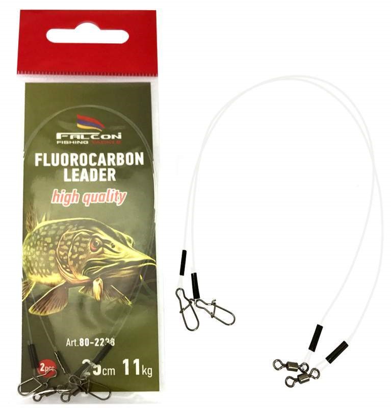 detail FF návazec Fluorocarbon Leader 25cm