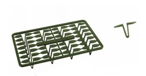 detail EXC zarážky Pellet Holder 21mm