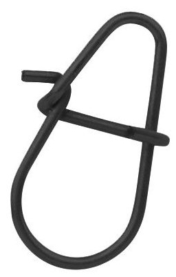 detail SPRO karabinka Matte Black HD Snap 15ks