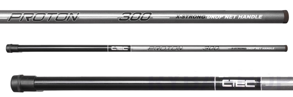 detail SPRO čeřenová tyč C-Tec Proton Dropnet Handle 3m