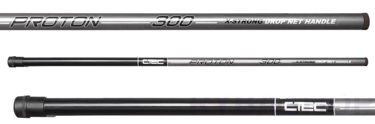 detail SPRO čeřenová tyč C-Tec Proton Dropnet Handle 3m