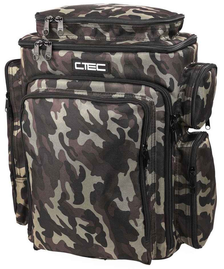 detail SPRO batoh C-Tec Camou Rucksack 45 litrů