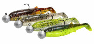 SavageGear gumová nástraha Cannibal Shad Clearwater Mix 4 barev