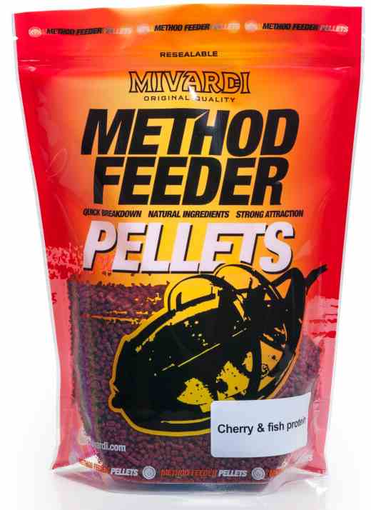 detail Mivardi pelety Method pellets 2,8mm/750g