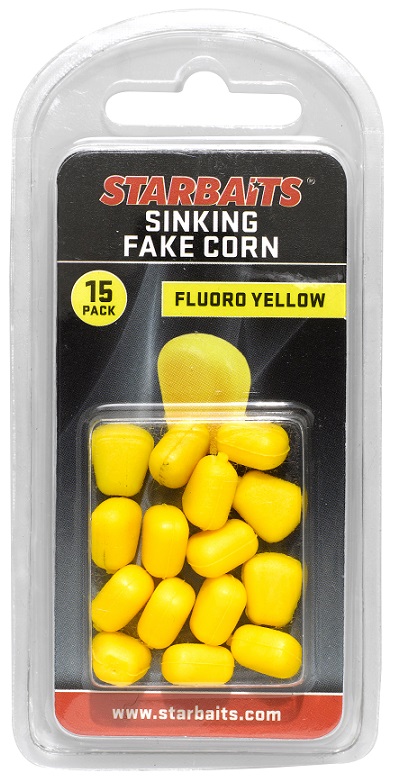 detail STA kukuřice Pop Up Fake žlutá XL