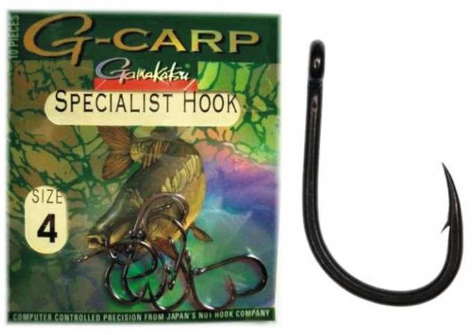 detail Gamakatsu háček G-Carp Specialist Hook 10ks