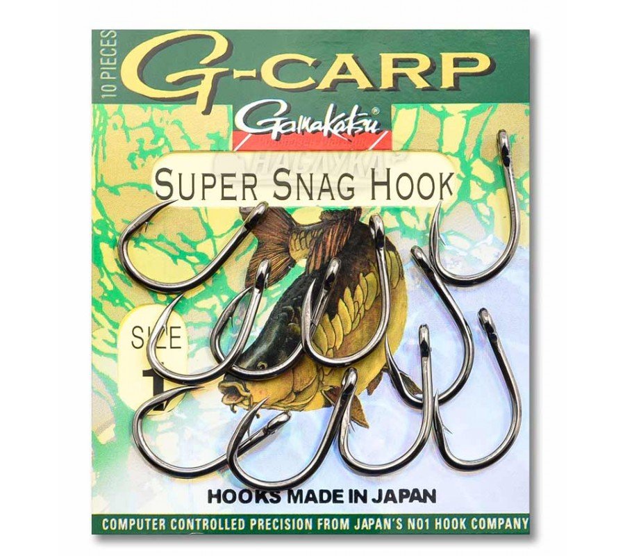 detail Gamakatsu háček G-Carp Super Snag Hook 10ks