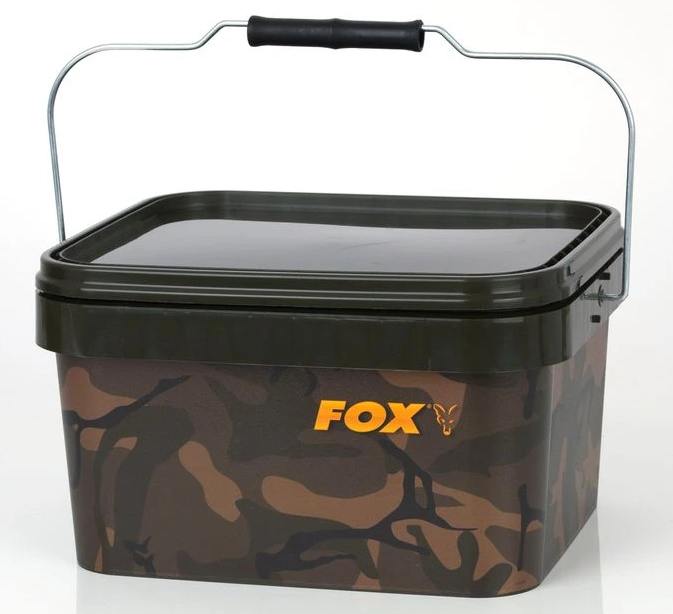 detail Fox kbelík Camo Square bucket 5L