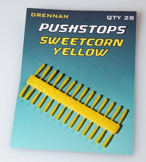 detail Drennan zarážka Pushstop Sweetcorn Yellow