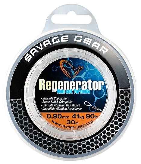 detail Savage Gear vlasec Regenerator Mono 30m Clear