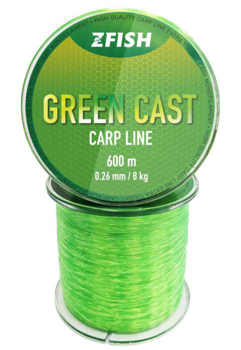 detail Zfish vlasec Green Cast Carp Line 600m
