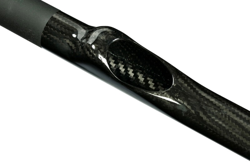 detail GF vrhací tyč Gaube 3K Carbon Baiting Stick 29 mm