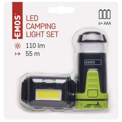detail Emos sada Led Camping Light Set