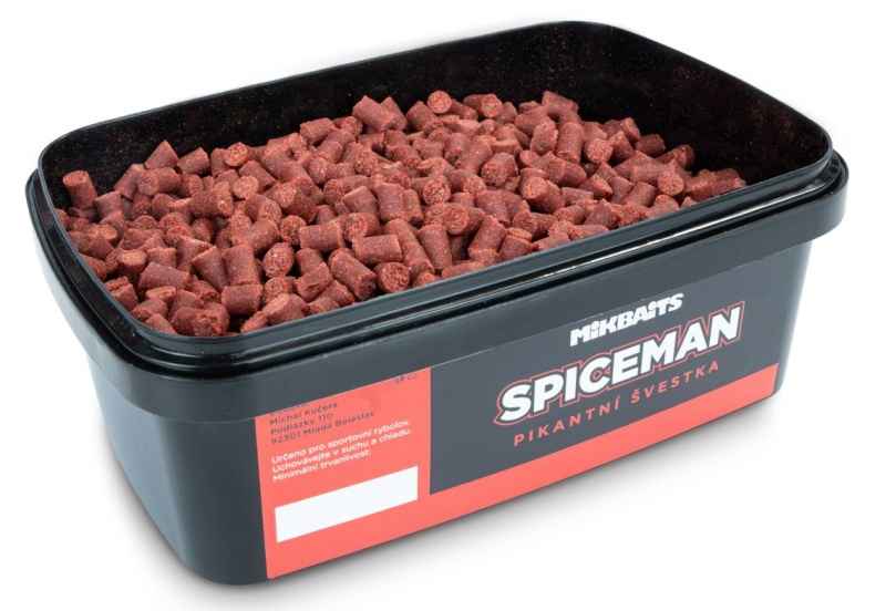 detail Mik Spiceman pelety 700g - pikantní švestka