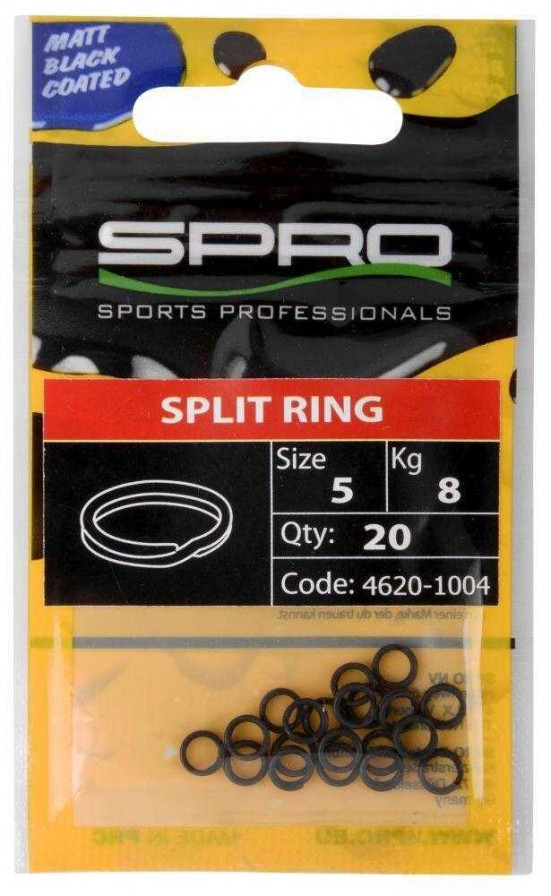 detail SPRO pérové kroužky Split Ring